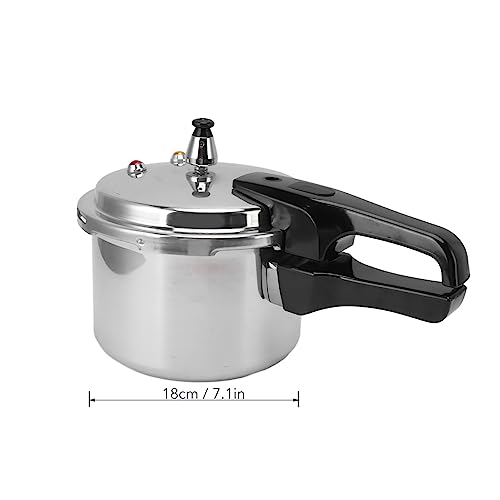 3 Liter Aluminium Alloy Pressure Cooker 18cm Bottom Aluminium Pressure Cooker