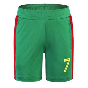 Unique Soccer Jerseys for Kids Portugal Football Kit Outfits for Child Boys and Girls(CNSK-PT,14Y)