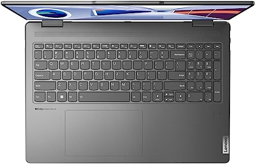 Lenovo Yoga 7 82YN 2023 Laptop ~ 16" 1920x1200 60Hz IPS Touch ~ Intel Core i7-1355U ~ 16GB LPDDR5~512GB M.2 NVMe ~ Backlit Keyboard with Fingerprint ~ Thunderbolt 4 ~ Windows 10 Pro ~ Storm Grey