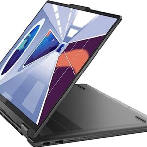 Lenovo Yoga 7 82YN 2023 Laptop ~ 16" 1920x1200 60Hz IPS Touch ~ Intel Core i7-1355U ~ 16GB LPDDR5~512GB M.2 NVMe ~ Backlit Keyboard with Fingerprint ~ Thunderbolt 4 ~ Windows 10 Pro ~ Storm Grey