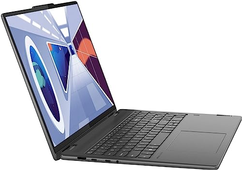 Lenovo Yoga 7 82YN 2023 Laptop ~ 16" 1920x1200 60Hz IPS Touch ~ Intel Core i7-1355U ~ 16GB LPDDR5~512GB M.2 NVMe ~ Backlit Keyboard with Fingerprint ~ Thunderbolt 4 ~ Windows 10 Pro ~ Storm Grey