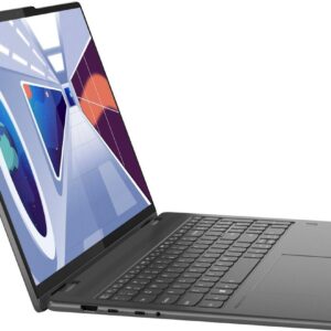 Lenovo Yoga 7 82YN 2023 Laptop ~ 16" 1920x1200 60Hz IPS Touch ~ Intel Core i7-1355U ~ 16GB LPDDR5~1TB M.2 NVMe ~ Backlit Keyboard with Fingerprint ~ Thunderbolt 4 ~ Windows 10 Pro ~ Storm Grey