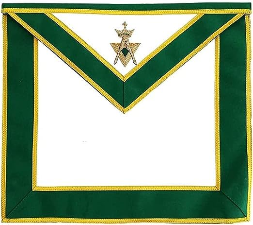 Allied Masonic Degree AMD Hand Embroidered Officer Apron