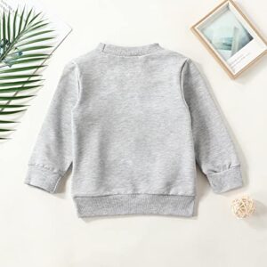 Junsyuffk Newborn Outfit Little Sister Newborn Outfit Long Sleeve Crewneck Pullover Sweatshirt Print Casual Pullovers Tops Fall Clothes Baby Girl Football Outfit