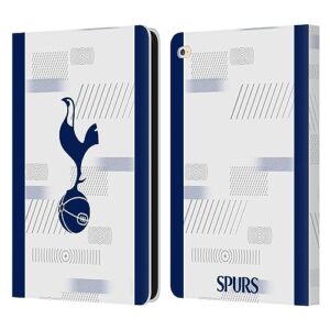 head case designs officially licensed tottenham hotspur f.c. home 2023/24 badge kit leather book wallet case cover compatible with apple ipad air 2 (2014)