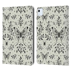 head case designs officially licensed episodic drawing mystical butterfly pattern art leather book wallet case cover compatible with apple ipad air 2020/2022