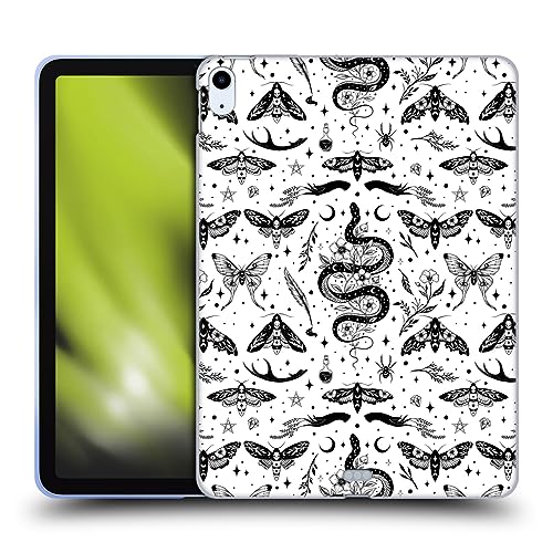 Head Case Designs Officially Licensed Episodic Drawing Flash Tattoo Pattern Soft Gel Case Compatible with Apple iPad Air 2020/2022