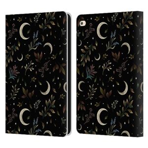 head case designs officially licensed episodic drawing crescent moon pattern leather book wallet case cover compatible with apple ipad air 2 (2014)