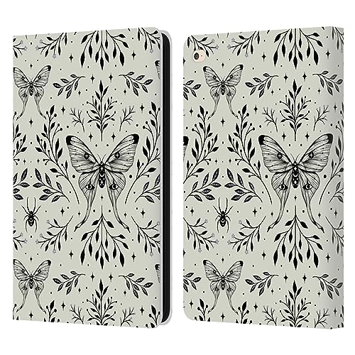 Head Case Designs Officially Licensed Episodic Drawing Mystical Butterfly Pattern Art Leather Book Wallet Case Cover Compatible with Apple iPad Air 2 (2014)