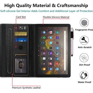 Case Compatible with Amazon All-New Kindle Fire 7 Tablet (2022 Release-12th Generation) Latest Model 7，Slim Fit Foldable Standing Cover Case with Auto Sleep/Wake，Philippians 4-13 Flower Board