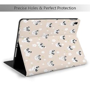 Cute Cartoon Panda Case Fit for IPad Air 3 Pro 10.5 Inch Case with Auto Sleep/Wake Ultra Slim Lightweight Stand Leather Cases