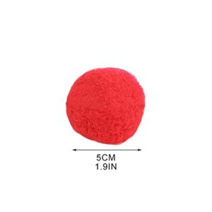 100PCs Reusable Water Bounce Balls Absorbent Cotton Balls for Outdoor Pool Beach Parties, Swimming Pool & Outdoor Water Toys Toddler Bath Toy Pool Party Supplies Kids Beach