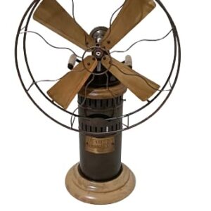 Time Fashion Antique Kerosene Oil Operated Steam Engine Fan Vintage Working Museum Fan