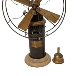 Time Fashion Antique Kerosene Oil Operated Steam Engine Fan Vintage Working Museum Fan