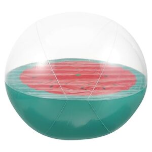 ibasenice 1pc watermelon beach ball inflatable toy beach toy kids swimming pool water toy fun summer pool toy kids toys pvc beach ball toy inflatable ball water play ball toy outdoor hawaii
