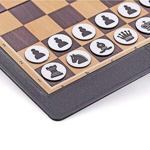 Chess Set Magnetic Chess Set Wallet Appearance Portable Folding Chessboard Board Games Travel Party Children Gift International Chess Chess Game Board Set