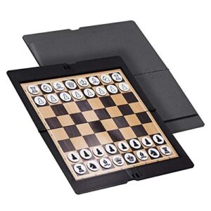 Chess Set Magnetic Chess Set Wallet Appearance Portable Folding Chessboard Board Games Travel Party Children Gift International Chess Chess Game Board Set