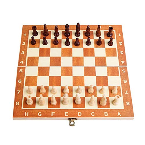 Chess Set International Chess Foldable Board Chess Game Travel Portable Chess Set International Chess Set Playing Gift for Kids Child Chess Game Board Set