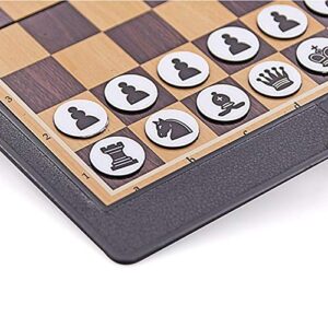 Chess Set Magnetic Chess Set Wallet Appearance Portable Folding Chessboard Board Games Travel Party Children Gift Chess Game Board Set