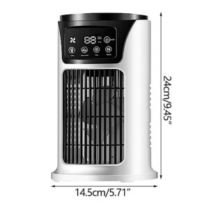 Portable A𝐢r Conditioners, Evaporative A𝐢r Cooler 3 Speeds,USB Personal Evaporative A𝐢r Cooler, Portable Humidifier F𝐚n for Bedroom Kitchen Office Desk Camping #D