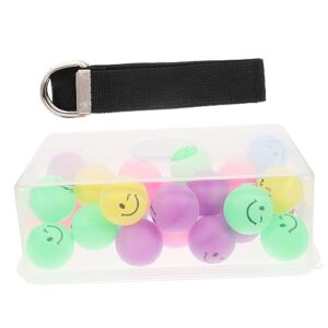 besportble 1 set strap shake box pong balls toy hand eye coordination training toy carnival decoration pong toys for outside toys decompression toys shaking ball game kit kids toy