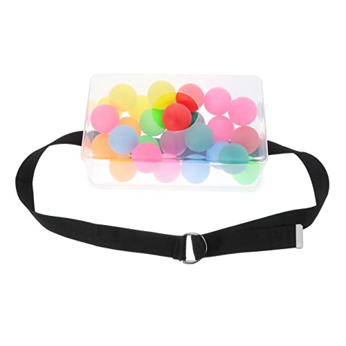 CLISPEED 3 Sets Shaking Prop Twerk Children Ability Outdoor Pingpong Parent-Child Kids Reaction Interactive Hand-Eye Coordination Toys Waist Ball Kit Plaything of Eye Pong Cognitive Belt