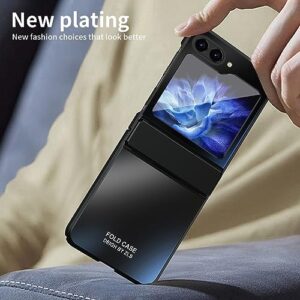 Compatible with Samsung Galaxy Z Flip 5 Case with Hinge Protection Black