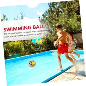 Alasum 5pcs Pool Ball Clear Beach Balls Inflatable Balls for Kids Beach Balls for Kids Plastic Beach Balls Toddlers Beach Balls Inflatable Pool Toys Beach Water Ball Float Ball Soft Toy