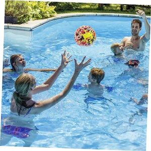 Alasum 5pcs Pool Ball Clear Beach Balls Inflatable Balls for Kids Beach Balls for Kids Plastic Beach Balls Toddlers Beach Balls Inflatable Pool Toys Beach Water Ball Float Ball Soft Toy