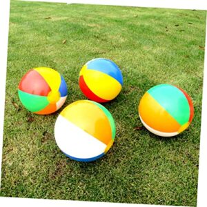 TOYANDONA 12PCS Beach Ball Prom Decorations Inflatable Kiddie Pool Outdoor Kids Toys Swimming Pool for Kids Toys for Kids Outside Toys Kids Playing Ball Kids Swimming Toy Water Park Ball PVC