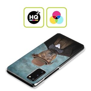 Head Case Designs Officially Licensed Anthony Christou Sir Edmund Bulldog Art Hard Back Case Compatible with Samsung Galaxy Z Flip / 5G