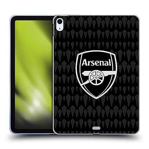 Head Case Designs Officially Licensed Arsenal FC Home Goalkeeper 2023/24 Crest Kit Soft Gel Case Compatible with Apple iPad Air 2020/2022