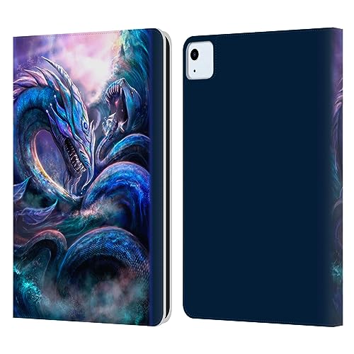 Head Case Designs Officially Licensed Anthony Christou Leviathan Dragon Fantasy Art Leather Book Wallet Case Cover Compatible with Apple iPad Air 2020/2022