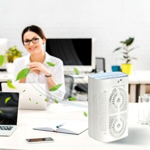 Airconditioning Portable Unit Quiet USB Three-Speed Wind Miniature Air Conditioner Quiet Solid Powerful Air Cooler for Home and Office