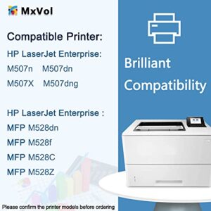 MxVol Compatible 89A CF289A Black Toner Cartridge (with CHIP) Replacement for HP 89A CF289A 89X CF289X for HP Enterprise M507 M507n M507dn M507x MFP M528dn M528f M528c M528z Printer Toner (1-Pack)