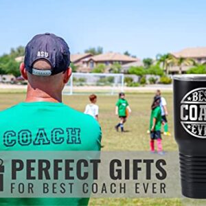 Onebttl Coach Gifts, Funny Gift Idea for Appreciation, Christmas, Birthday, 30oz Stainless Steel Insulated Travel Mug - Best Coach Ever