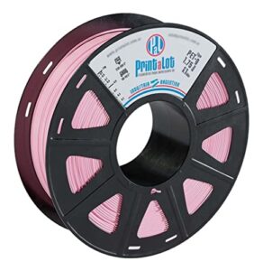 printalot petg 3d printer filament, dimensional accuracy +/- 0.03 mm, 1 kg spool, 1.75 mm, pink
