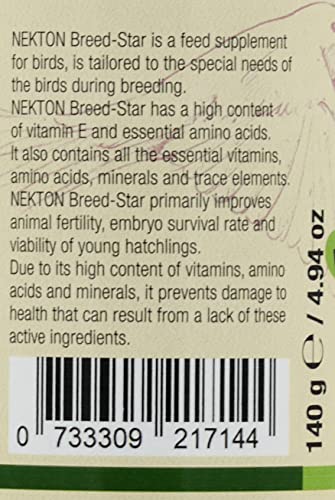 Nekton Breed-Star Breeding Supplement for Birds 140g / 4.94oz