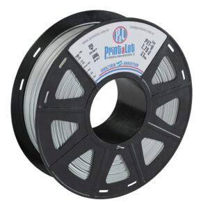 printalot petg 3d printer filament, dimensional accuracy +/- 0.03 mm, 1 kg spool, 1.75 mm, silver silk