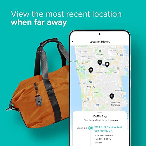 Tile Pro (2020) 2 - Pack - High Performance Bluetooth Tracker, Keys Finder and Item Locator for Keys, Bags, and More; 400 ft Range, Water Resistance and 1 Year Replaceable Battery