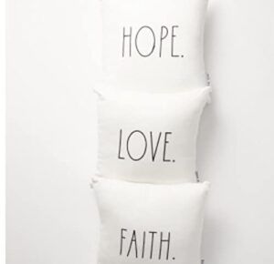 hidd_ntr_asur_s 3pk ivory canvas 12x12 hope faith and love pillows