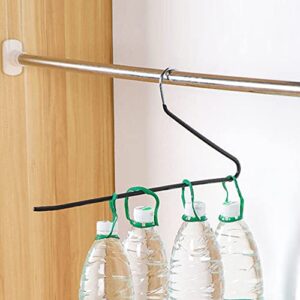 Household Hanger Non-Slip Stainless Steel Trousers Hanger Hanging Trousers Storage Hanger and Save Space to Hang Scarf Underwear Small Objects Hanger