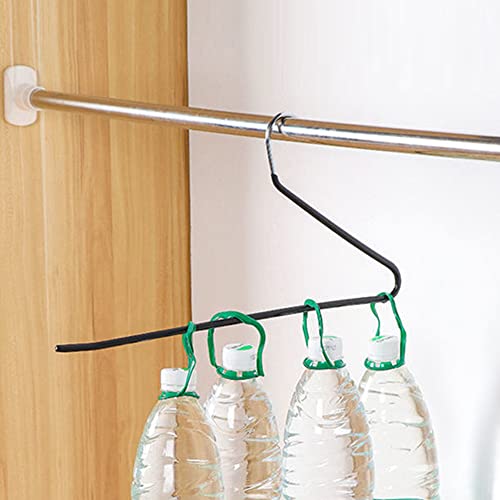 Household Hanger Non-Slip Stainless Steel Trousers Hanger Hanging Trousers Storage Hanger and Save Space to Hang Scarf Underwear Small Objects Hanger