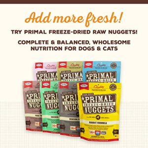 Primal Cupboard Cuts Freeze Dried Raw Cat Food & Dog Food Topper, Grain Free Meal Mixer for Dogs & Cat (Beef, 3.5 oz)