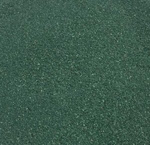mighty109 artificial turf infill sand green. 40 pounds.
