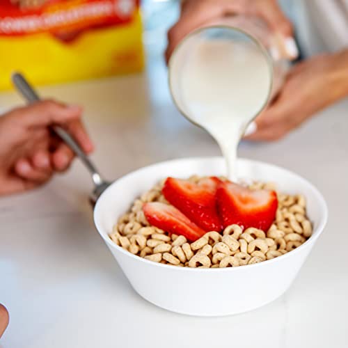 Grow Forward Premium Wheat Straw Bowls - 28 OZ Unbreakable Cereal Bowls Set of 8 - Lightweight Microwave Safe Bowls for Kitchen - Reusable Alternative to Plastic Bowls for Camping, RV - Polar