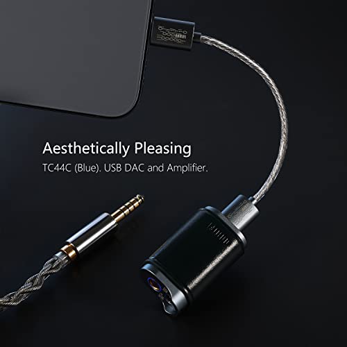 Linsoul DDHIFI TC44C USB C to 4.4mm/3.5mm Dual Outputs Balanced DAC Portable Amplifier (L)