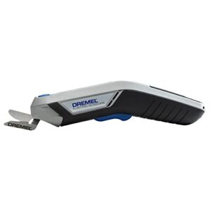 Dremel 4V Cordless Electric Scissors with USB Rechargeable Battery and Two Blade Attachments - Ideal for Cutting Cardboard, Fabric, and Paper, HSSC-01