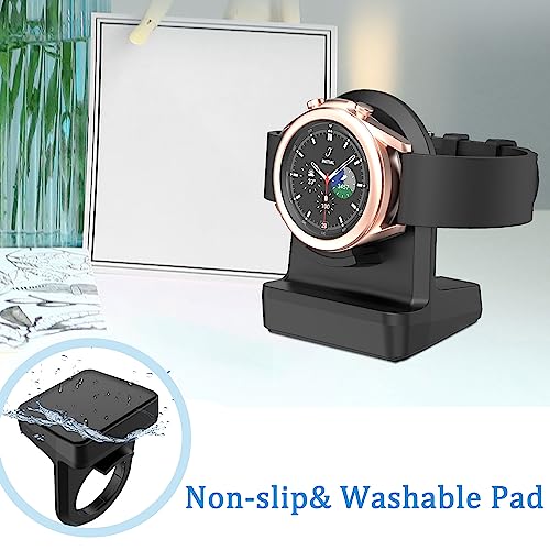 SOKUSIN Stand for Samsung Watch - Charger Dock Holder Base for Galaxy Watch 4/Watch 4 Classic/Watch 3/Active 2/Active, Cable Management Slot [No Charger Cable]