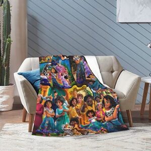 2pcs Cartoon Throw Blanket/Pillowcase Lightweight Plush Cozy Soft Air Conditioner Blankets 50"x40"